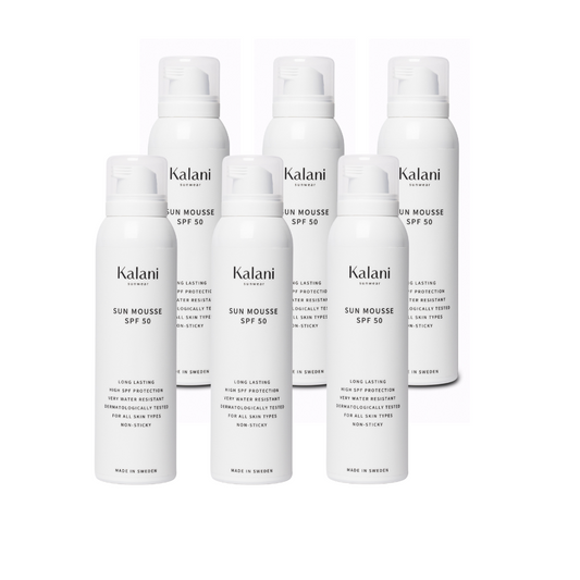 Kalani sunwear Sun Mousse SPF 50 (BOX with 6) 20% OFF